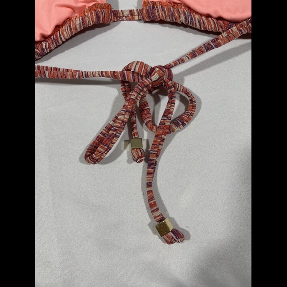 NWT Becca [ Medium ] Sundance‎ Metallic Sliding Triangle Bikini Top - Picture 10 of 11